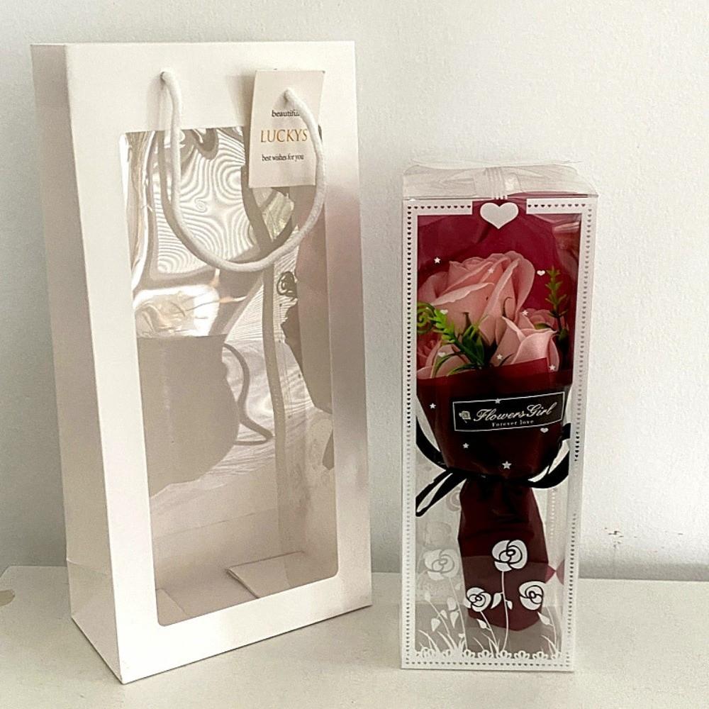 Gift Packing Roses Artificial Flowers Artificial Decorations Gift Packing Roses Wedding Decor