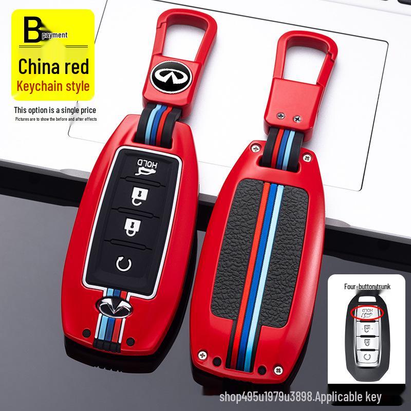 Infiniti QX50 and QX60 Premium Car Key Shell - Full Wrap Design for Men & Women