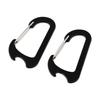 Easy To Carry Aluminum Carabiner Keychain Buckle Outdoor Gear Lightweight Design