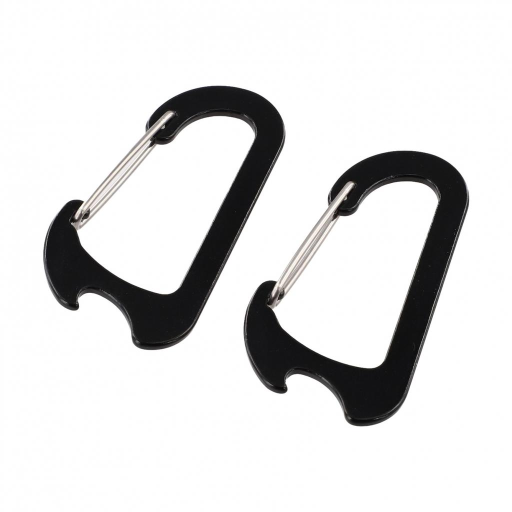 Easy To Carry Aluminum Carabiner Keychain Buckle Outdoor Gear Lightweight Design