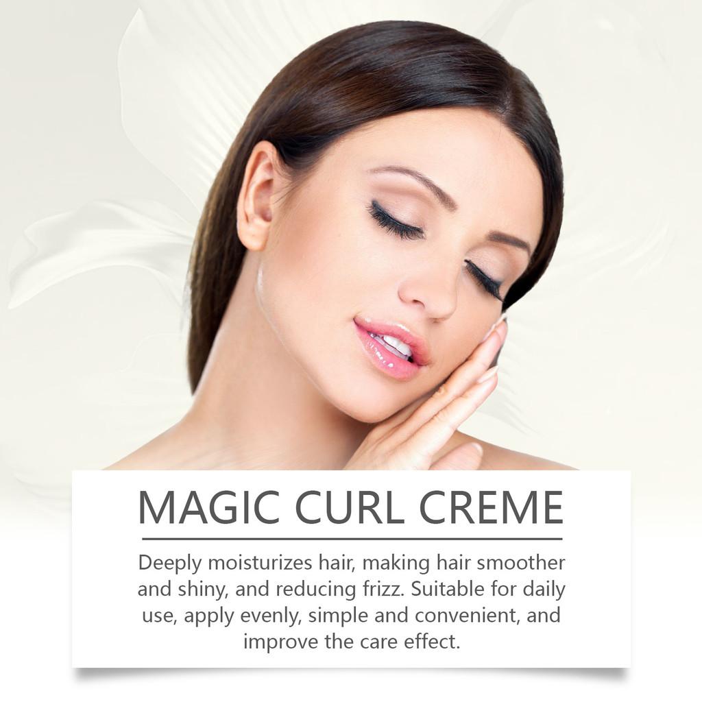 Hoegoa Curl Care Styling Cream Nourishing Formula For Naturally Soft Curls Restoring Moisture