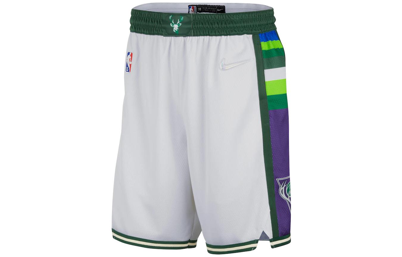 Шорты Nike NBA Milwaukee Bucks Swingman City Edition Dri-fit Шорты DB4141-100 M