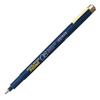 Sakura Crepas Water Based Marker Pigma Black Set of 2 0.8mm ESDK08#49