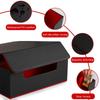 Large Capacity Trading Card Storage Box PU Leather Collectible Game Case Dustproof Container Gaming Card Holder