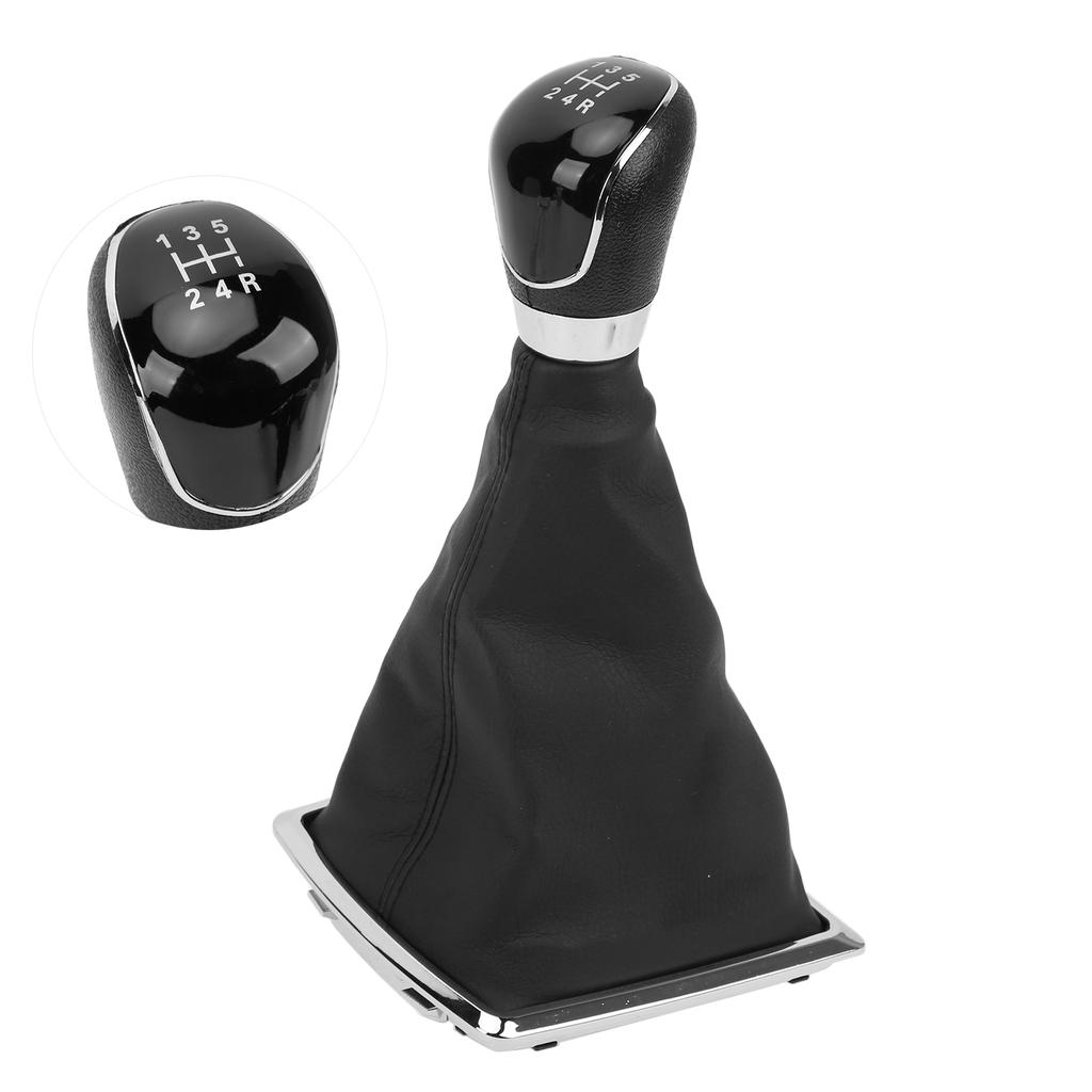 Car Manual Gear Shift Knob Dust Cover Shifter Protection PU Leather Replacement for Focus 2009 2012