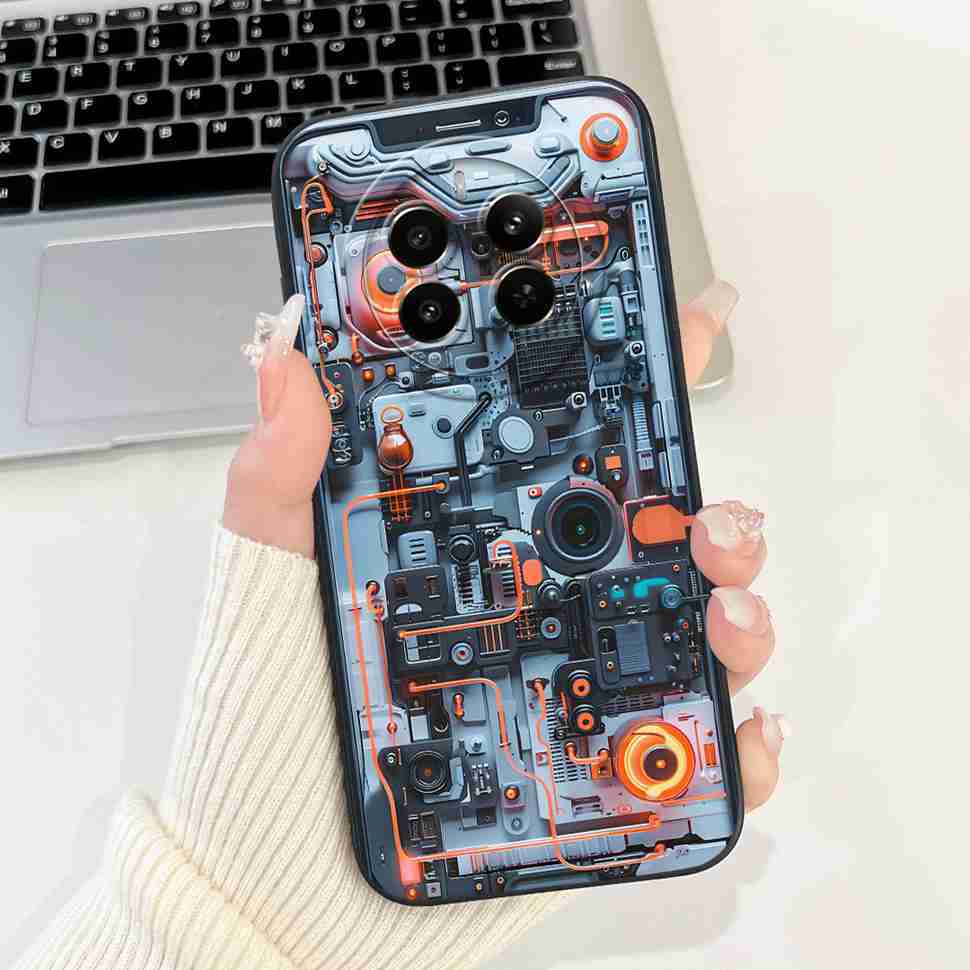 For Realme 12 Pro 5G RMX3842 Case Fashion Cartoon Print Soft Silicone Back Cover For Oppo Realme 12Pro RMX3843 6.7" Bumper Shell
