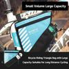 Bicycle Triangle Frame Bag Water Resistant Material Built In Water Bottle Holder Perfect For Mountain Road Cycling Rides