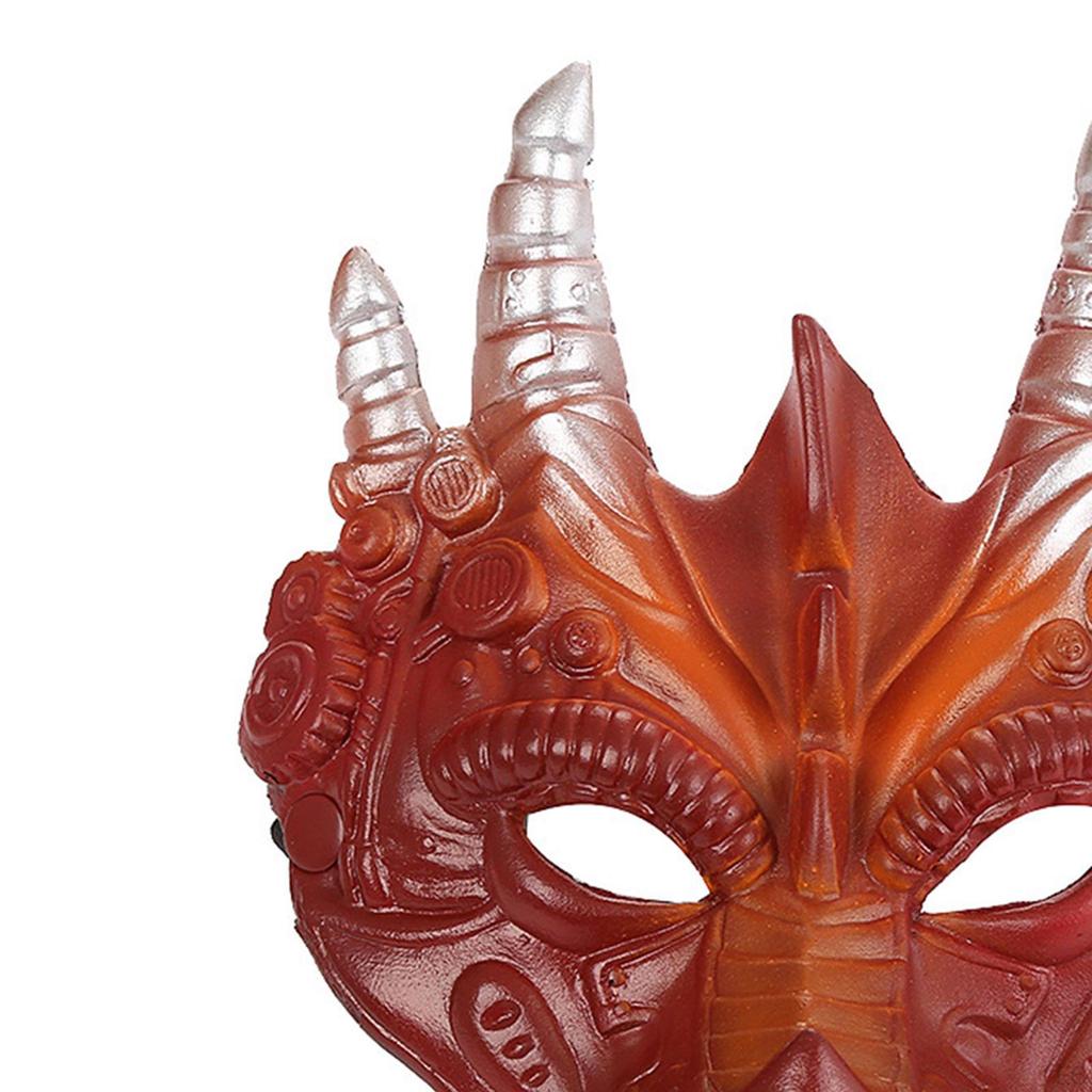Adult Dragon Halloween Cosplay Costume Wing Mask Kit Dress Up Props Dinosaur
