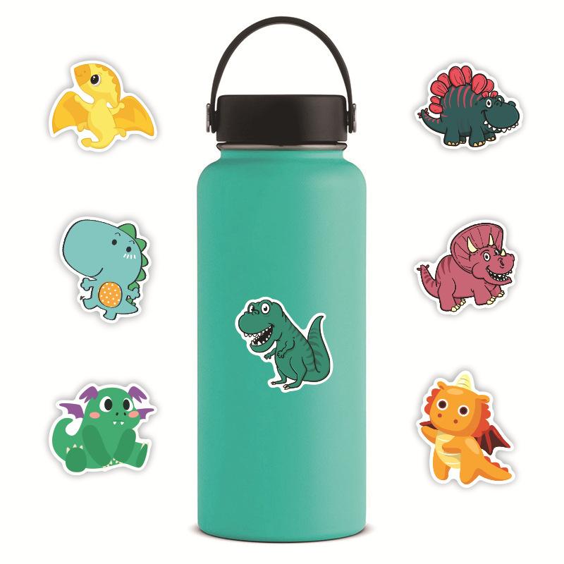 1030 50Pcs Dinosaur Planet Stickers For Suitcase Skateboard Laptop Luggage Phone Car Styling Diy Decal Pegatinas