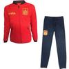 Spain Children's Red Polyester Football Tracksuit - - Red