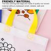 Handheld Storage Bag Handmade DIY Graffiti Packaging Box Color Filling Bags Non-woven Bag 12color Crayons Cartoon Pattern TMZ