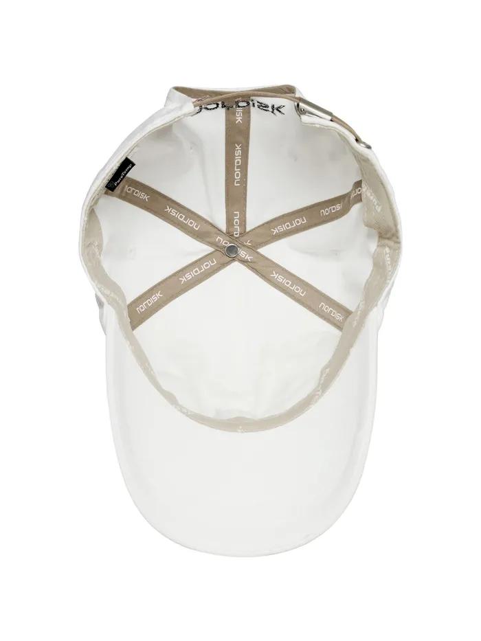 [Essential] Polar Bear Logo Cotton Ball Cap_Off White_OUA24C01W3