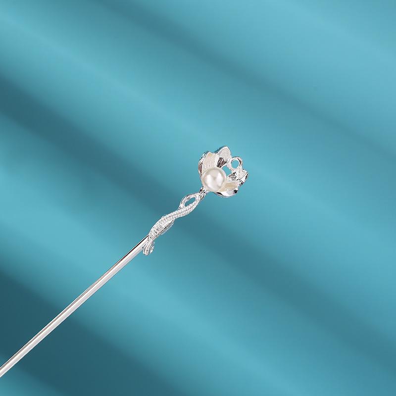 Kovová sponka do vlasů ve starobylém stylu s třásní - Elegantní ozdoba hlavy Hanfu pro každodenní nošení