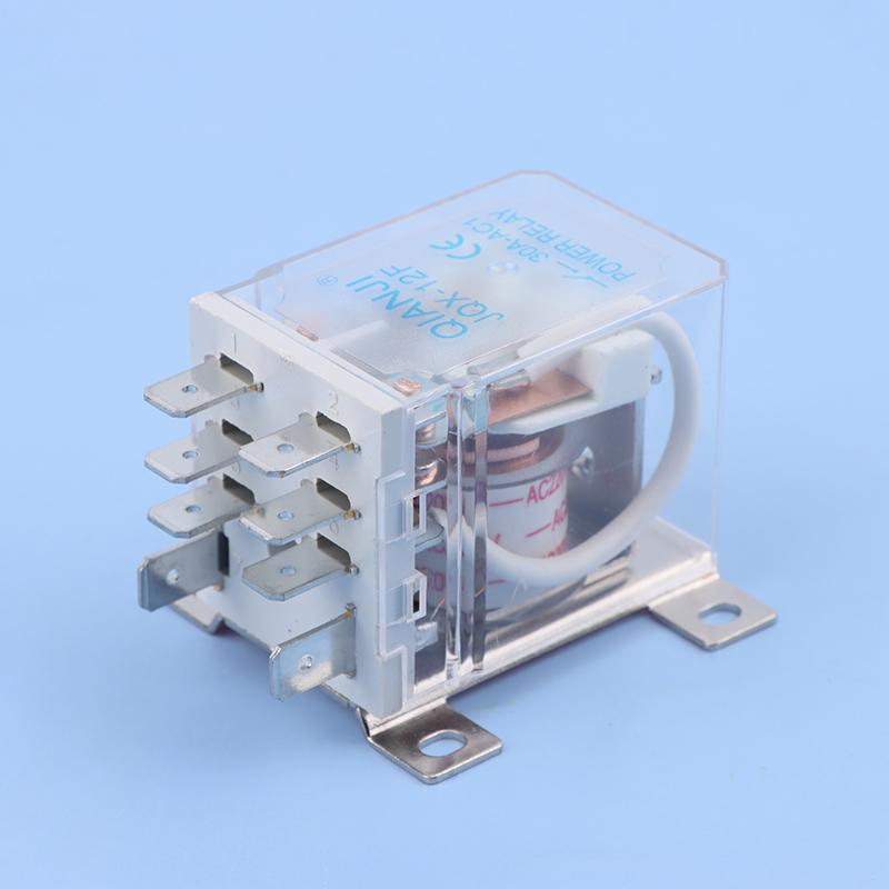 

Dual Voltage DPDT Relay 30A 8-Pin 2 NO 2 NC Electromagnet JQX-12F-2Z AC220V