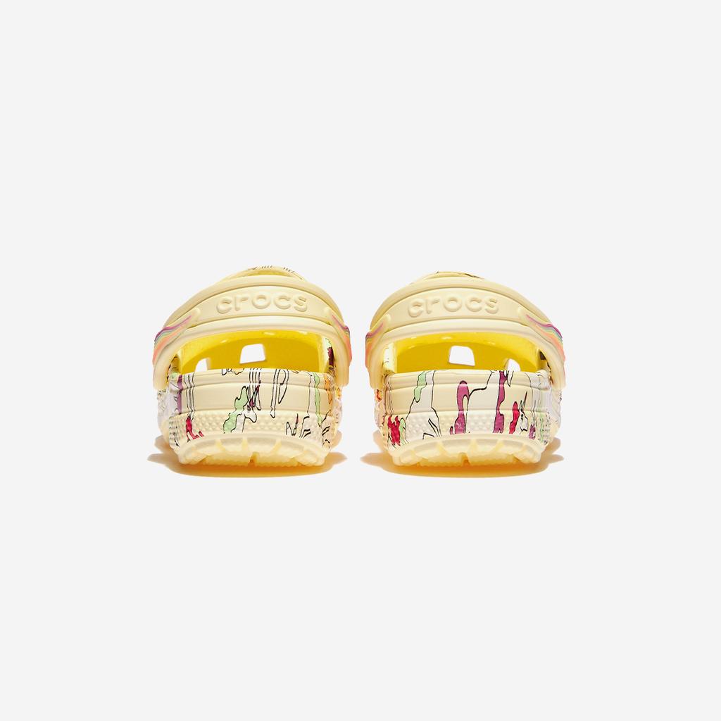 Crocs Classic Unicorn Graphic Clog Toddler [CRS212515-YELLOW LIGHT]