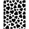 Embossing Matrix - Heart - 11 X 14 Cm