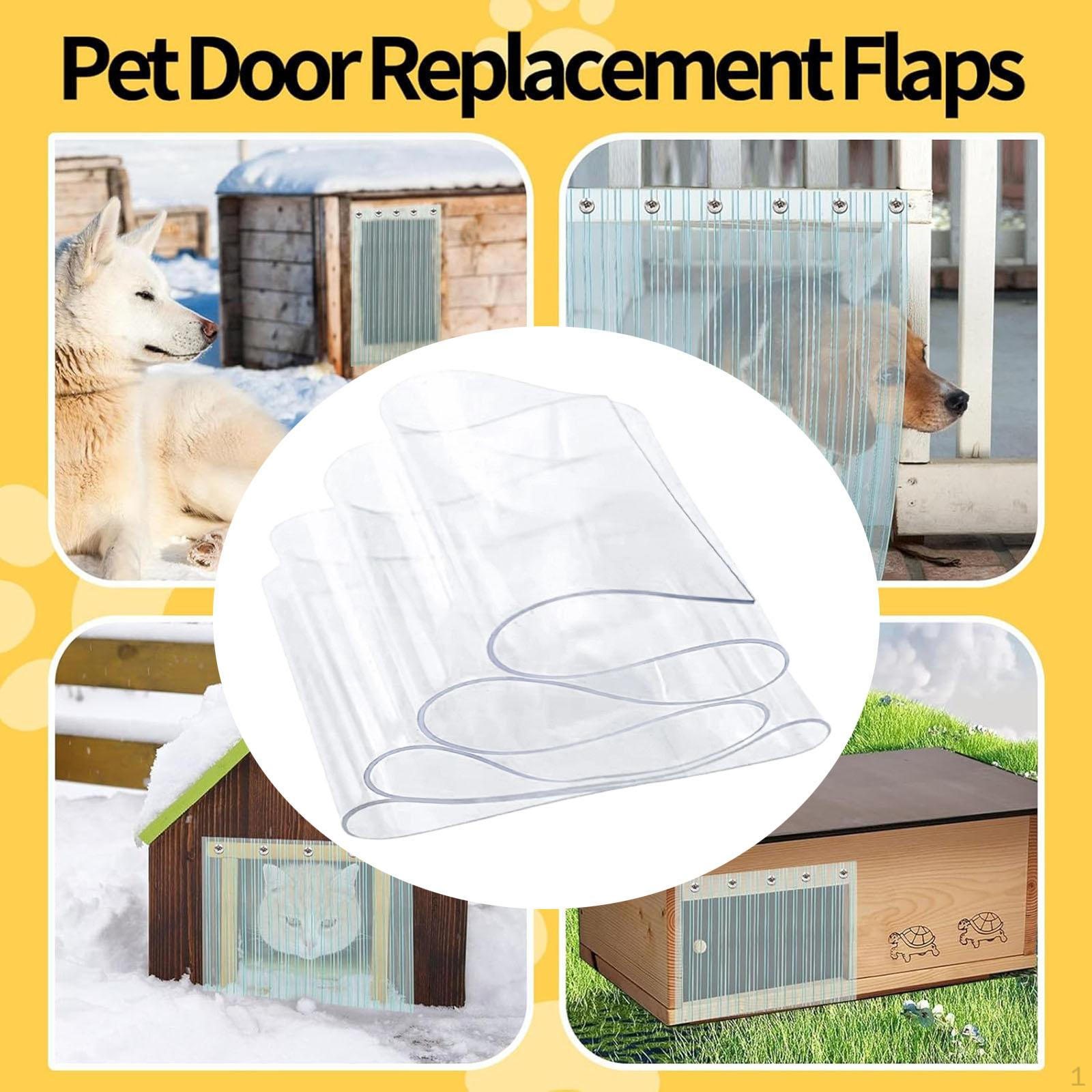 

PVC Door Curtain Croppable Insulation Waterproof Pet Supplies Winter Length 6.56ft Windproof transparent