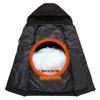 Men's Thick Hooded Cotton Vest - Casual Winter Sleeveless Jacket for Mid-aged & Young
