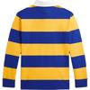 Polo Ralph Lauren Poloskjorte FW24 Stripet Dyremønster Langermet Barn topper Gul Blå CWPOKNIY8021221-999