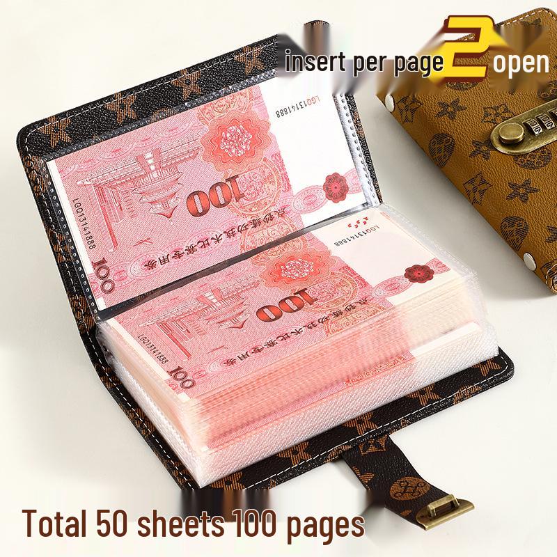2025 A6 Password Lock Cash Savings Album