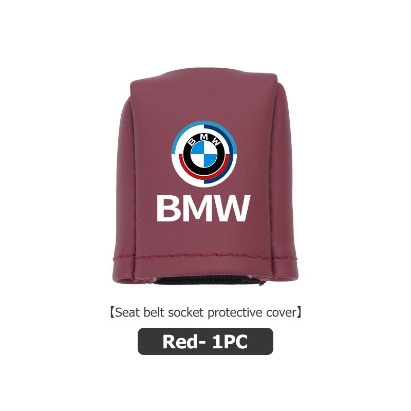 

Car Seat Belt Buckle Holder Protection Protective Cover Auto Interior Accessories For BMW G01 G02 F15 F16 G05 G06 G07 F07 G30