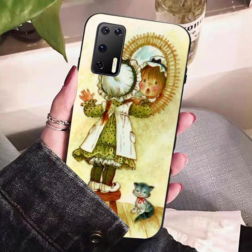 Sarah Kay Mädchen Handyhülle Für Huawei P 8 9 10 20 30 40 50 Pro Lite Psmart Honor 10 Lite 70 Mate 20lite