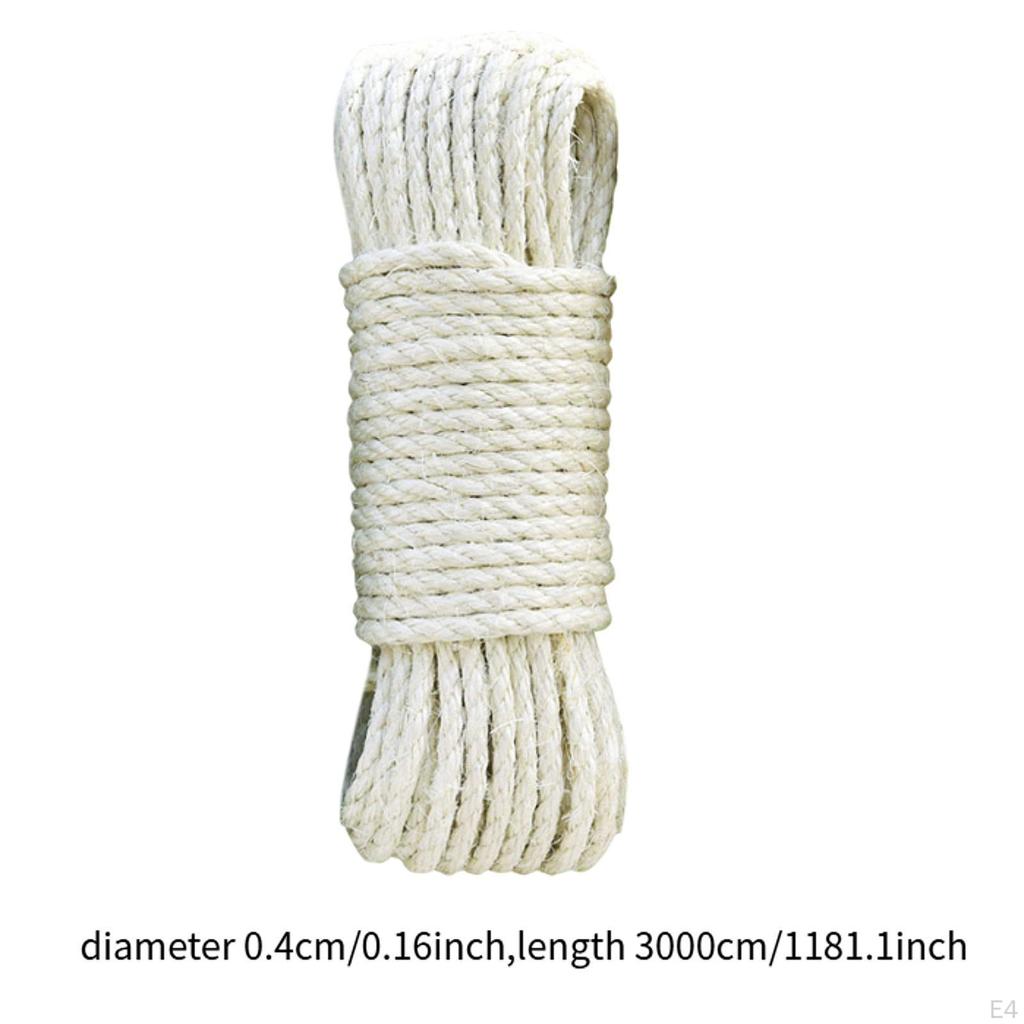 Cat Scratching Cord with Sisal Twine for DIY Projects