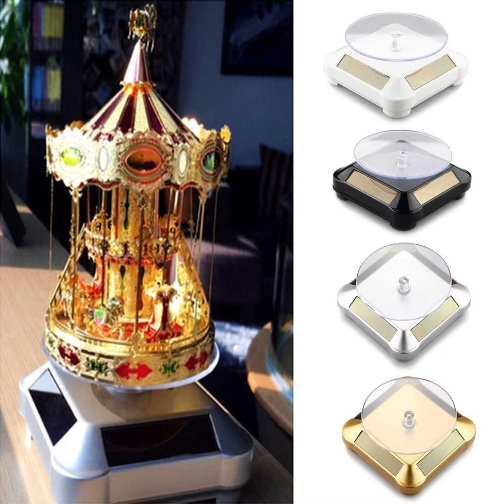 Displaying Watches Solar Jewelry Display Stand Rotating Display Stand  Jewelry Organizer