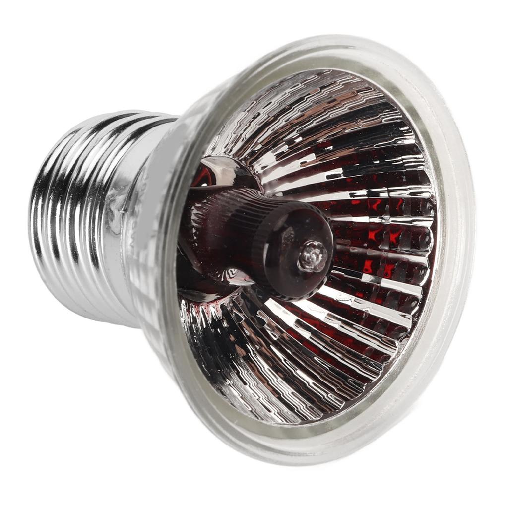 25W Reptil Varmelampe Erstatningspære 3.0 Infrarød UVA UVB Solbade Varmelampepære for Reptil