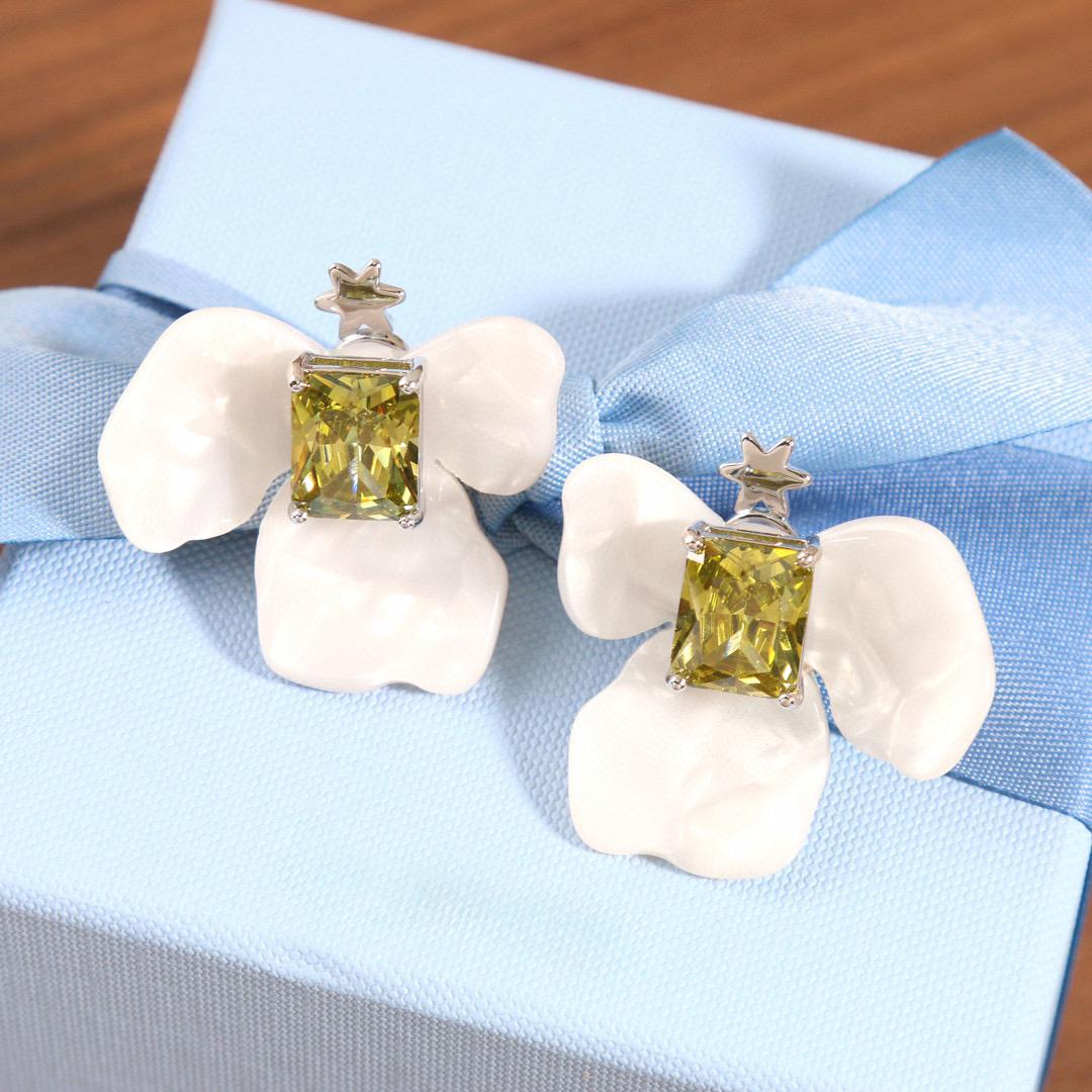 

Новый Горячий Бренд Винтажные Серьги-Цветы для Женщин Роскошные Ювелирные Изделия Дизайнерская Мода Подвески для Ушей Свадебный Подарок Женские Вечерние Серьги-Пуссеты