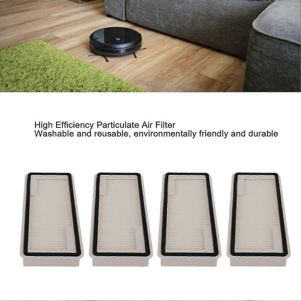 4PCS Sweeping Robot Replacement Filter for J4 J4 LITE Reusable Washable Robot Vacuum Cleaner High Efficiency Particulate Air Filter Accessories