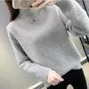 Autumn and Winter New Mink Fleece Turtleneck Women's Loose Inner with Thickened Fashion Pullover Bottoming Knitted Sweater