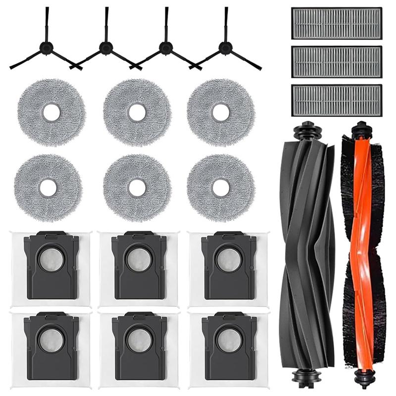 

A65T-Для Dreame X30 X30pro Ultra X30pro Plus Робот-пылесос Основная Боковая Щетка Hepa Фильтр Тряпка для Швабры Пылесборники Запчасти