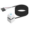 Desktop Computer Power Switching Button External Remote Start Computer Motherboards Power Button Extension Cable