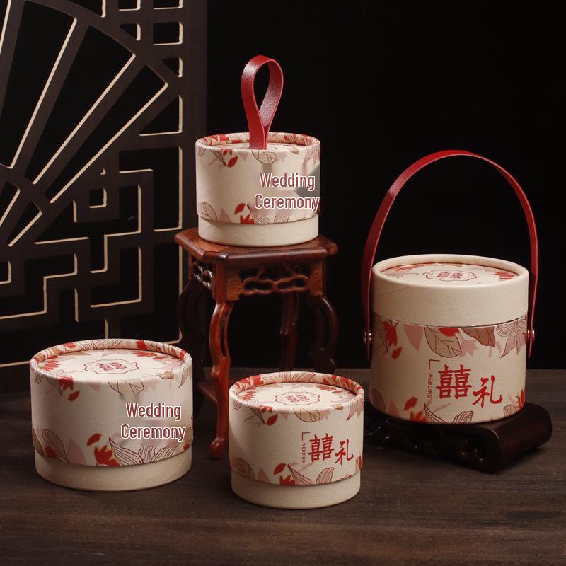 Wedding Candy Box & Gift Packaging - Handheld, No-Fold Design
