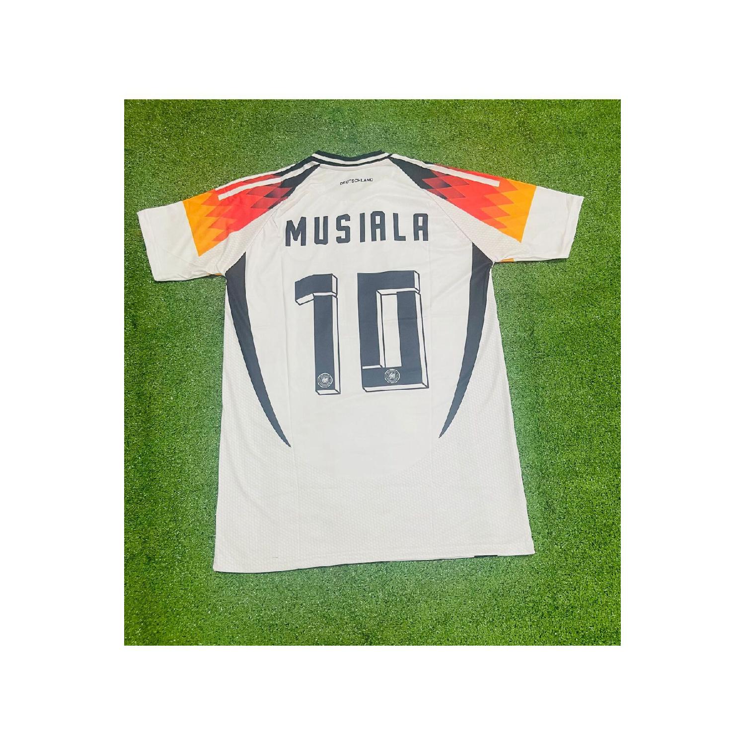 

Germany Euro 2024 Musiala White Jersey 3 S чистый
