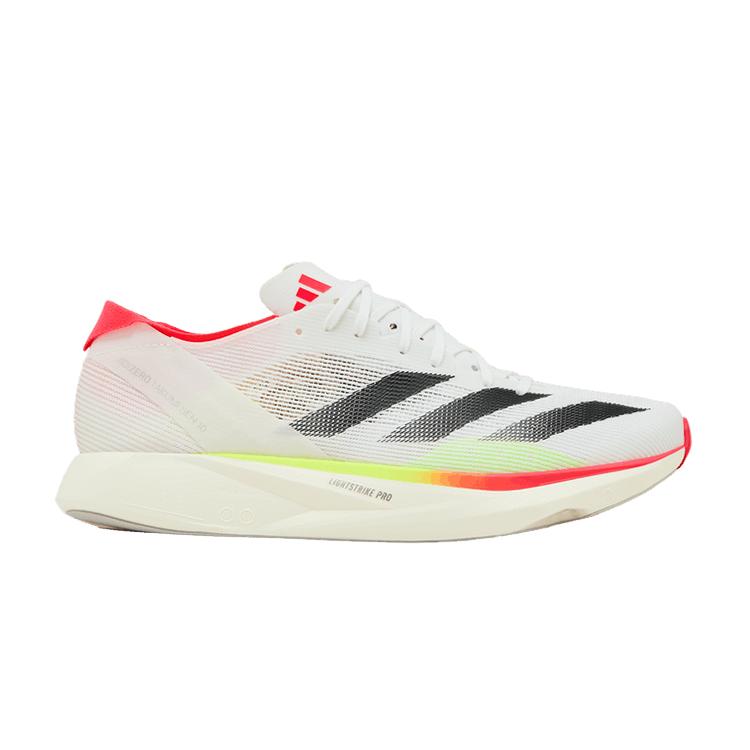 adidas Adizero Takumi Sen 10 Белый/Черный/Ярко-красный (Жен 36