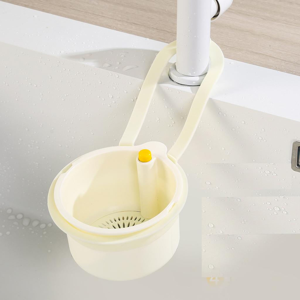 Sink Separator Minimalist Color Scheme Hanging Sink Drain Basket Food Scrap Filter Basket Kitchen Storage Kitchenware