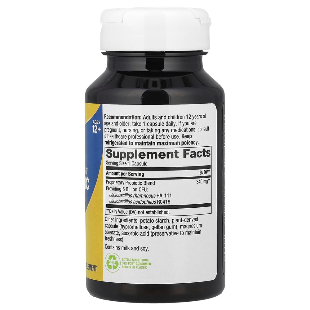 Nature's Way Primadophilus Original Probiotic, For Ages 12+, 5 Billion CFU, 90 Veggie Capsules