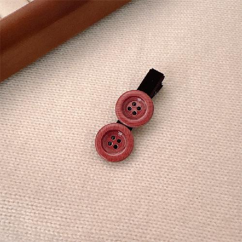 Korean Rose Flower Hair Duckbill Clip Acetic Acid Small Flower Side Clip Simple Temperament Bangs Hairpin Styling Accessories