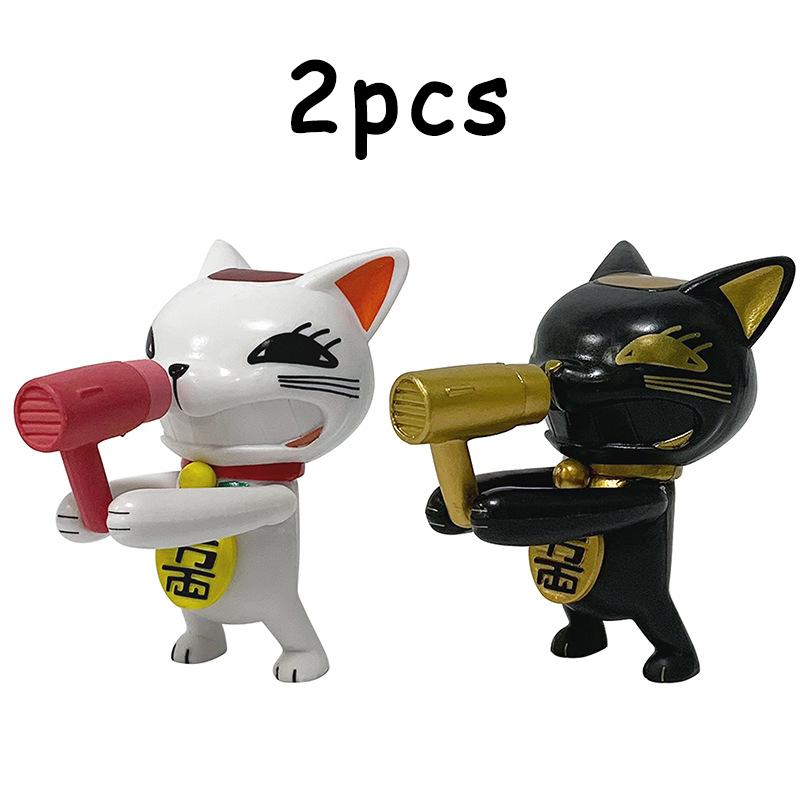 In stock dandadan turbo grandma action figure q version sitting pose model collection desktop decoration toy statue custom gift