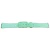 Watch Bracelet - MY-MONTRE - Compatible Swatch - Mint Green Silicone - 12mm - Long. 70x100mm