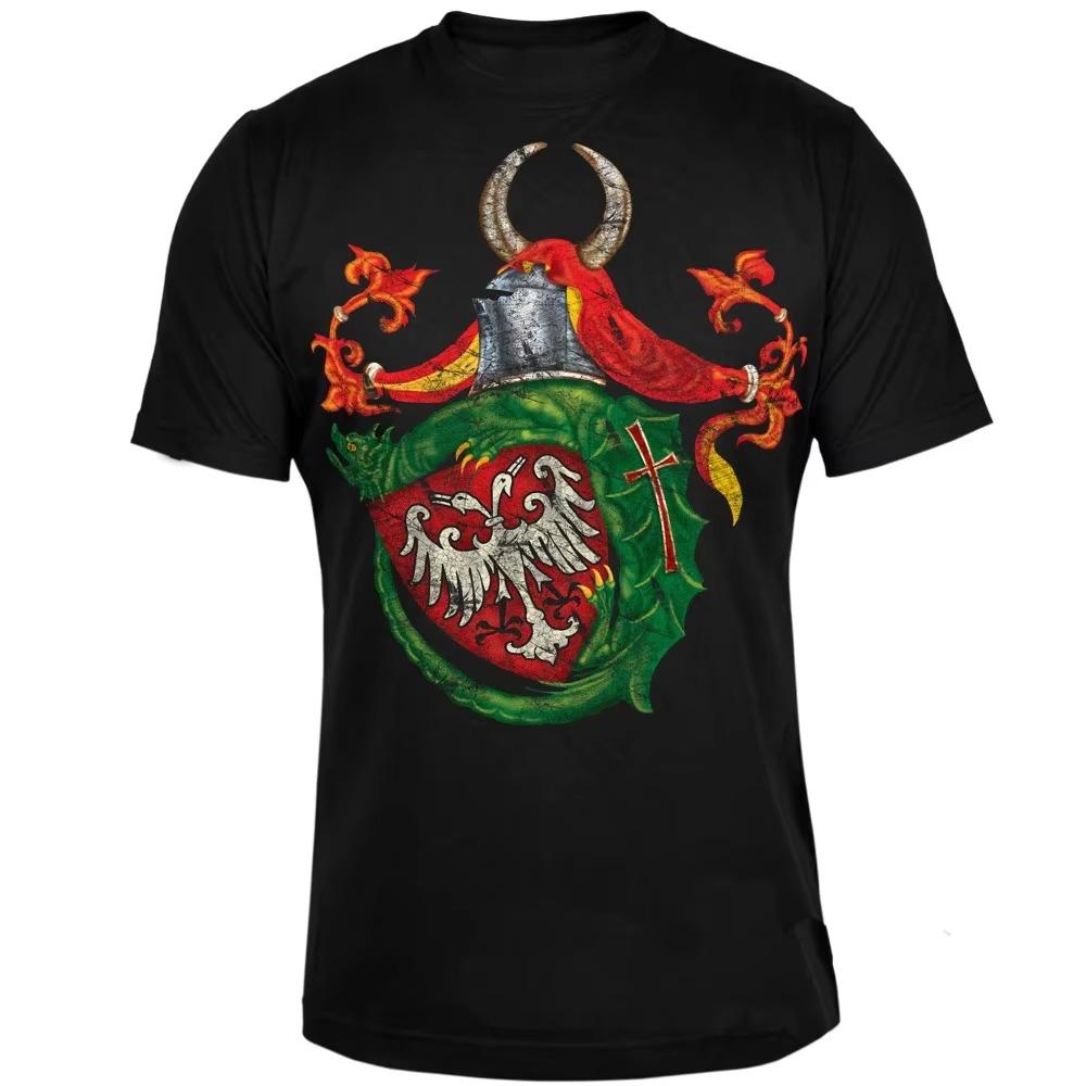 Cool Design Stefan Lazarević Emblem Coat of Arms Printed T-Shirt. Summer Cotton Short Sleeve O-Neck Mens T Shirt New S-3XL