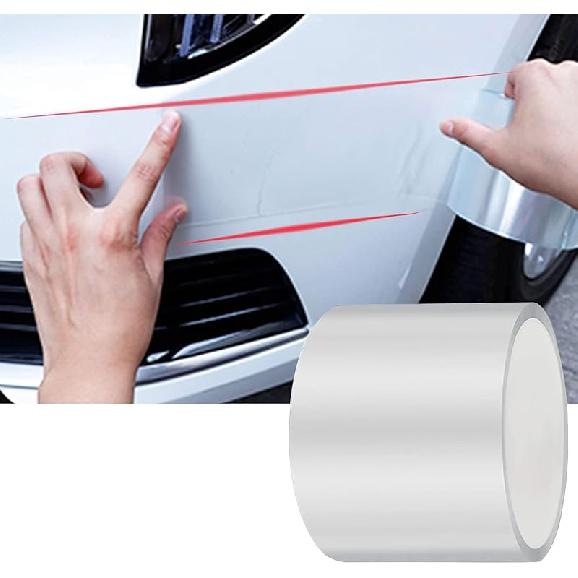 ToLanbbt Car Door Edge Guard Invisible Automotive Door Sill Guard Protectors Anti-Scratch Adhesive Tape Waterproof Strips For Car Door Edge