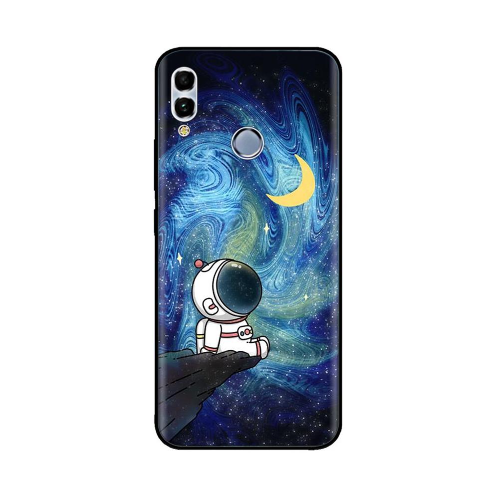 For Huawei P Smart 2019 Case Phone Cases Funny Camera Protection Soft Silicone Back Cover For Huawei P Smart 2019 Shell Fundas