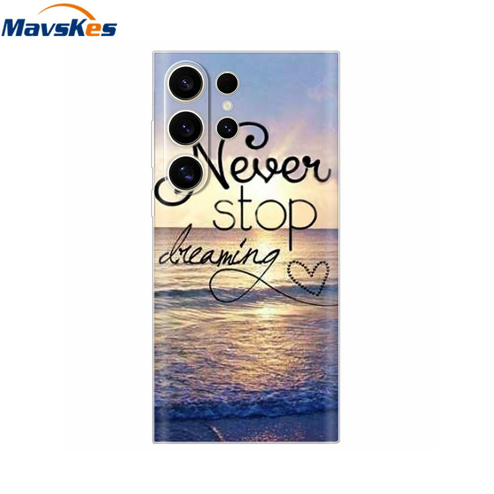For Samsung S25 Ultra Case Clear TPU Soft Fashion Silicone Phone Case For Samsung Galaxy S25 Plus Back Cover S 25 Fundas Para