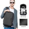 BANGE Wasserdichter Herren Business Sport Rucksack mit USB Laptopfach