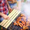 1Stainless Steel Multifunctional Tongs Bread Tongs Tongs Ideal For Barbecuing Baking Camping Durable Kitchen Restaurant Home Use