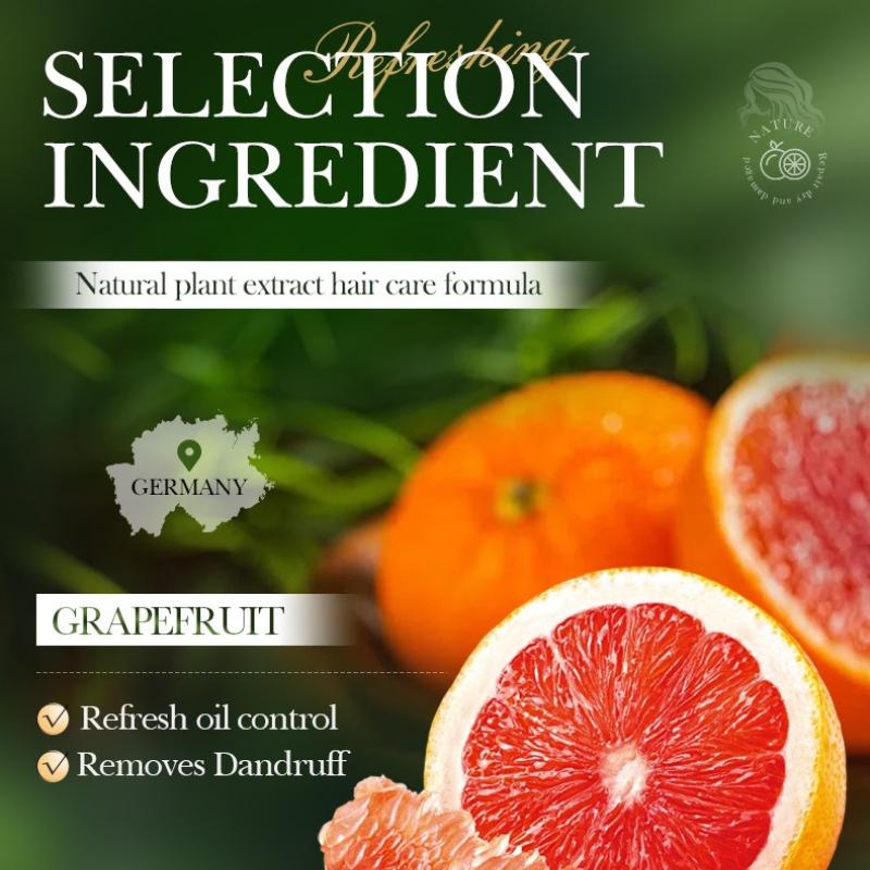Shampoo Antiforfora ai Semi di Camelia SADOER Shampoo Lisciante Nutriente al Pompelmo