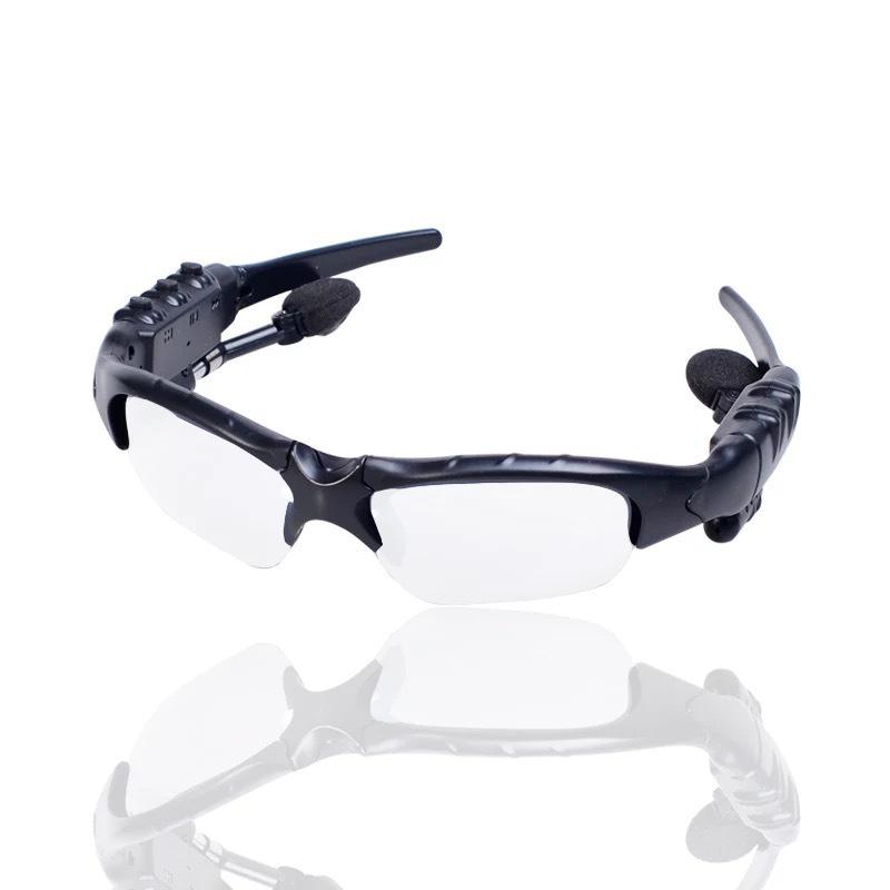 Smart Bluetooth Polarized Sunglasses with 5.4 Card Slot and Earbuds for Sports Music MP3 Player